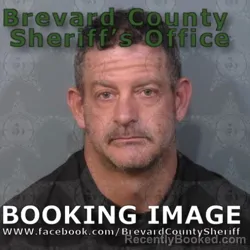 Mugshot of Michael Francis Acquafredda booked in Brevard County, Florida on April 29, 2026