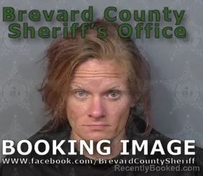 Mugshot of Christina Louise Leider booked in Brevard County, Florida on April 29, 2026