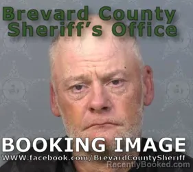 Mugshot of ANDREW C WEBER booked in Brevard County, Florida on April 29, 2026