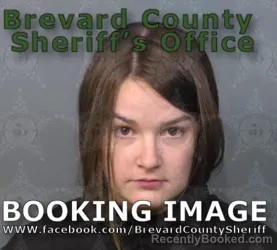 Mugshot of AMYA MAE LEE MCBRIDE booked in Brevard County, Florida on April 29, 2026