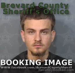 Mugshot of JACOB THOMAS AKEY booked in Brevard County, Florida on April 29, 2026