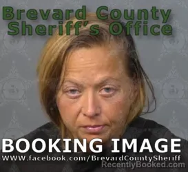 Mugshot of DIANA MARIE LOWERY booked in Brevard County, Florida on April 29, 2026