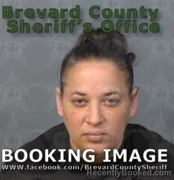 Mugshot of Crystal Mamed booked in Brevard County, Florida on April 29, 2026