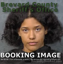 Mugshot of YOSIRIS DAHIANA SANTOS booked in Brevard County, Florida on April 29, 2026