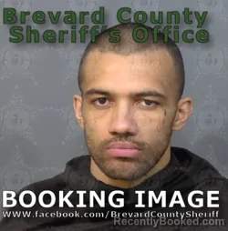 Mugshot of Albert Lee Levone Robinson booked in Brevard County, Florida on April 29, 2026