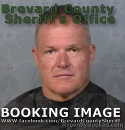 Mugshot of Jeffery Lee Ray booked in Brevard County, Florida on April 29, 2026