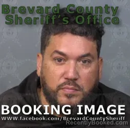 Mugshot of Juan Carlos Rovelo booked in Brevard County, Florida on April 29, 2026