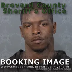 Mugshot of MANDINGO LORENZO MICKENS booked in Brevard County, Florida on May 1, 2026