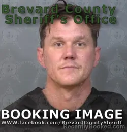 Mugshot of Austin F Riley booked in Brevard County, Florida on May 1, 2026