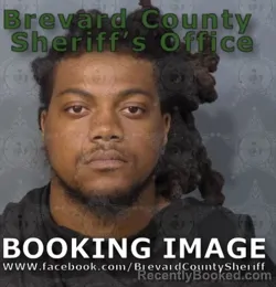 Mugshot of Rashid Sulib Leftridge booked in Brevard County, Florida on May 1, 2026