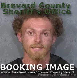 Mugshot of TYLER KRISTOPHER MINTON booked in Brevard County, Florida on May 2, 2026