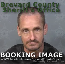 Mugshot of Jon Edward Hedley booked in Brevard County, Florida on May 2, 2026