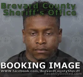 Mugshot of JONEL JOSEPH booked in Brevard County, Florida on May 3, 2026