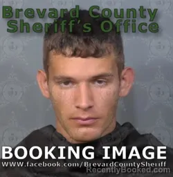 Mugshot of DANIEL STEPHEN GLASS booked in Brevard County, Florida on May 3, 2026