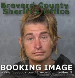 Mugshot of RICKY LEE ELLER booked in Brevard County, Florida on May 3, 2026