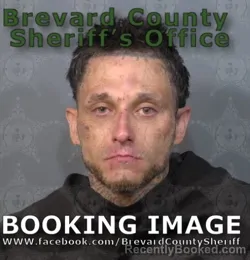 Mugshot of Derek James Griffin booked in Brevard County, Florida on May 3, 2026