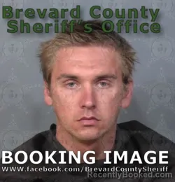 Mugshot of MATHEW BRIAN CURRY booked in Brevard County, Florida on May 4, 2026