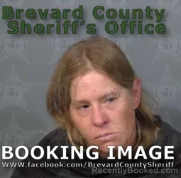 Mugshot of Katharyne May Schutter booked in Brevard County, Florida on May 4, 2026