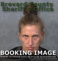 Mugshot of Tessa Danielle Alleman booked in Brevard County, Florida on May 4, 2026