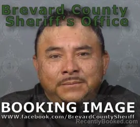 Mugshot of DAVID BETANZON PEREZ booked in Brevard County, Florida on May 4, 2026
