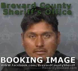 Mugshot of LEOBARDO MONTALVO booked in Brevard County, Florida on May 4, 2026