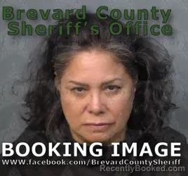 Mugshot of MARY GUADALUPE COLE booked in Brevard County, Florida on May 5, 2026