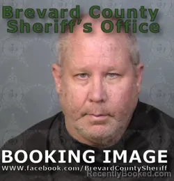 Mugshot of Donald Ray Woods booked in Brevard County, Florida on May 5, 2026