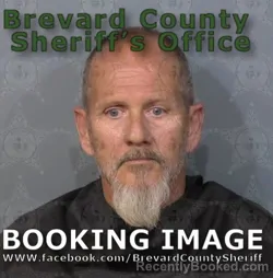 Mugshot of John Emmett Taylor booked in Brevard County, Florida on May 5, 2026