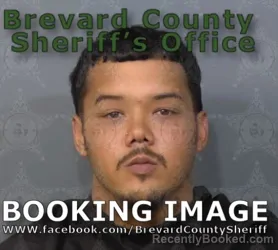 Mugshot of EMMANUEL LEE CORREA booked in Brevard County, Florida on May 5, 2026