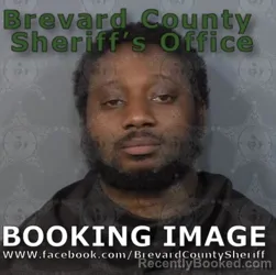 Mugshot of TeDarius PierreLajuan Juitt booked in Brevard County, Florida on May 5, 2026
