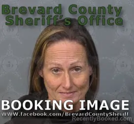 Mugshot of CRYSTAL MARIE MOON booked in Brevard County, Florida on May 5, 2026