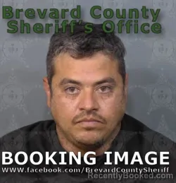 Mugshot of JULIO MARTIN MARTIN GUTIRREZ booked in Brevard County, Florida on May 6, 2026