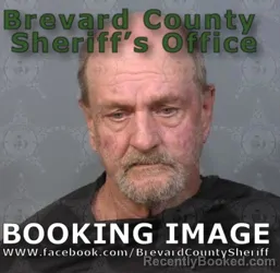 Mugshot of Victor Lee Fox booked in Brevard County, Florida on May 6, 2026