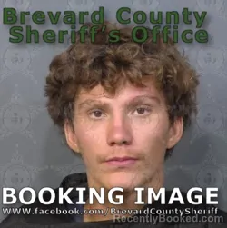 Mugshot of ALEXZANDER TIMOTHY JOHNS booked in Brevard County, Florida on May 6, 2026