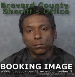 Mugshot of Terrion Terrell Banks booked in Brevard County, Florida on May 6, 2026
