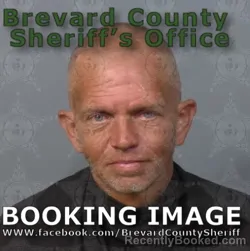 Mugshot of Michael David Smith booked in Brevard County, Florida on May 6, 2026