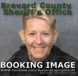 Mugshot of Tiffany Faye Holt booked in Brevard County, Florida on May 6, 2026