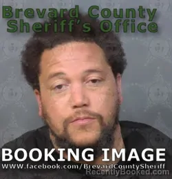 Mugshot of Akeem P Bland booked in Brevard County, Florida on May 6, 2026