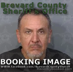Mugshot of CESAR LEYVA RODRIGUEZ booked in Brevard County, Florida on May 7, 2026