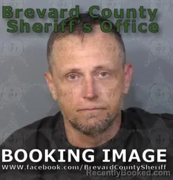 Mugshot of STEPHEN MATTHEWDARRELL KANGAS booked in Brevard County, Florida on May 7, 2026