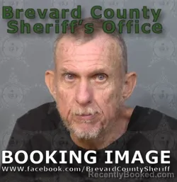 Mugshot of CAREY DAVID HALES booked in Brevard County, Florida on May 7, 2026