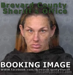 Mugshot of CASSANDRA LYNN DAVIS booked in Brevard County, Florida on May 7, 2026