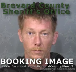 Mugshot of CHRISTOPHER MICHAEL MCGINNIS booked in Brevard County, Florida on May 7, 2026