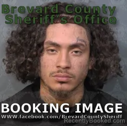 Mugshot of DANIEL ANTONIO MUNOZ booked in Brevard County, Florida on May 7, 2026