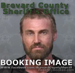 Mugshot of JOSHUA TODD WALTON booked in Brevard County, Florida on May 7, 2026