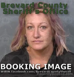 Mugshot of SAMANTHA CORINNE BECKER booked in Brevard County, Florida on May 7, 2026