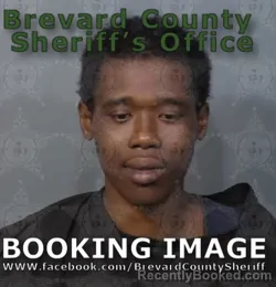 Mugshot of LEVYON JERMAL JONES booked in Brevard County, Florida on May 8, 2026