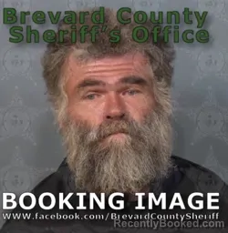 Mugshot of Lance Eugene McCray booked in Brevard County, Florida on May 8, 2026