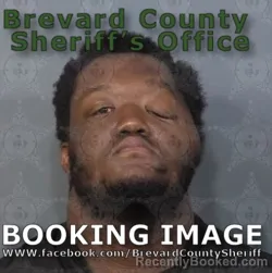 Mugshot of MARQUIS DIONTE JONES booked in Brevard County, Florida on May 8, 2026
