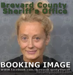 Mugshot of ELIZABETH DAWN CAMPBELL booked in Brevard County, Florida on May 8, 2026